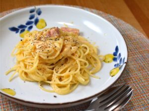 カルボナーラスパゲティ