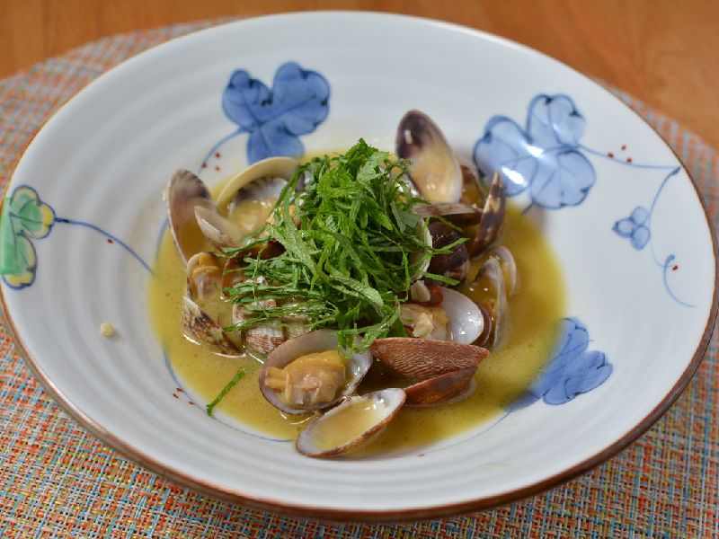 アサリのワイン蒸し