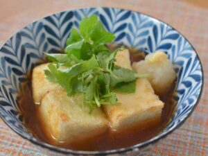 揚げない揚げ出し豆腐