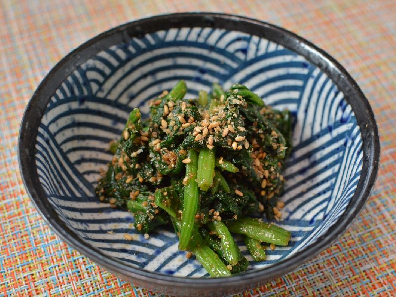 ほうれん草のごま和え