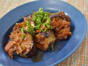 茄子の冷製バルサミコソース