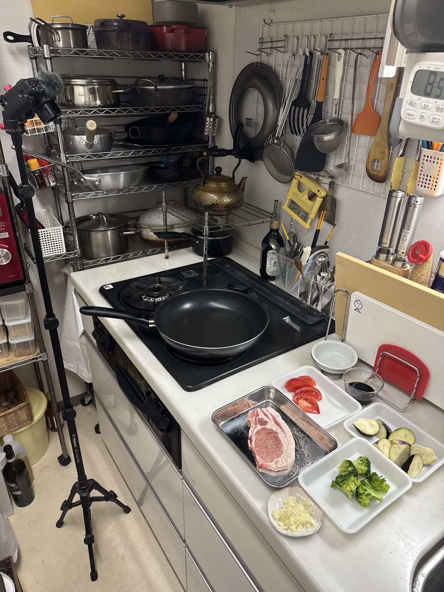 動画撮影風景20241124