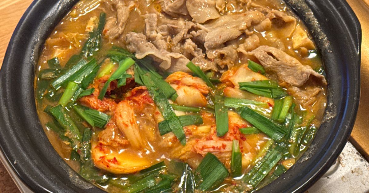 キムチ豆腐鍋