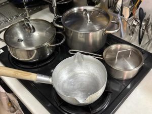 ピカピカの鍋