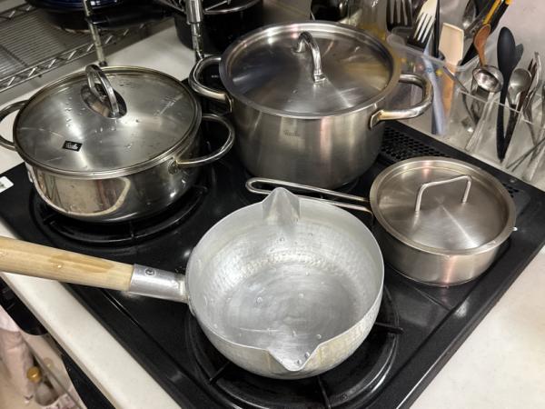 ピカピカの鍋